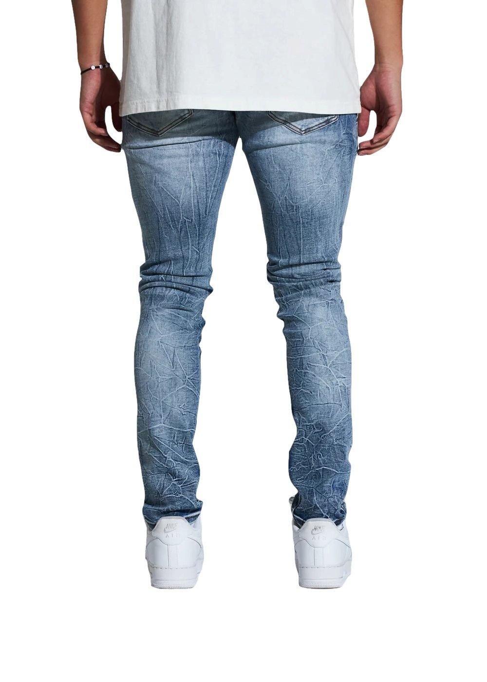 Crysp fashion denim joggers